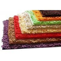 Мягкий коврик в ванную комнату Лапша 40*60