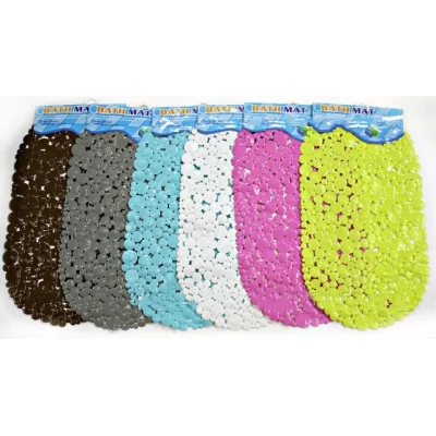 Резиновый коврик в ванную на присосках 67х37см Резиновый коврик в ванную на присосках 67х37см