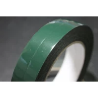 Скотч зеленый на поролоне двусторонний 18мм/5м