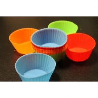 Формы для выпекания силиконовые 12 шт. "Кекс" Формы для выпекания силиконовые 12 шт. "Кекс"