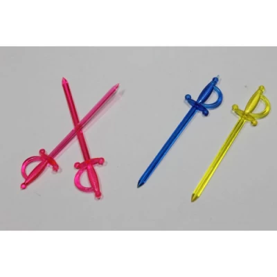 Шпажка пищевая пластмассовая (100шт) 75мм