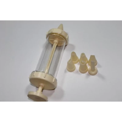 Шприц кондитерский для крема (6 насадок) 20см Шприц кондитерский для крема (6 насадок) 20см