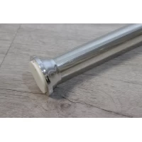 Карниз для ванной алюминиевый 75x120 см