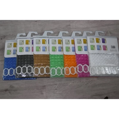 Штора силиконовая 3Д 180*180 см Штора силиконовая 3Д 180*180 см