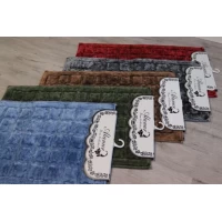 Набор ковриков для ванной из хлопка 60x100 Бергама