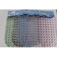 Силиконовый коврик в ванную соты