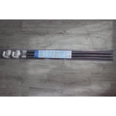 Карниз угловой хромированный 90 см Карниз угловой хромированный 90 см