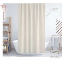 Штора для ванной Тропик 180*200 см, однотонная, цвета в ассортименте 