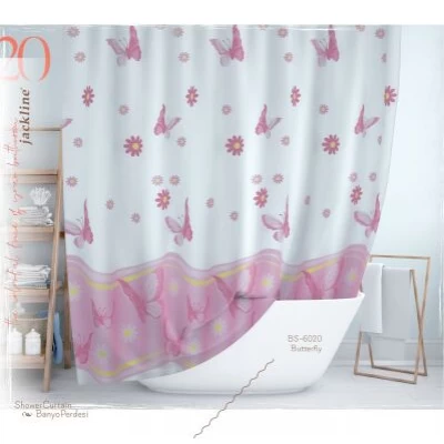 Штора для ванной Тропик 120*200 см, с рисунками, в ассортименте Штора для ванной Тропик 120*200 см, с рисунками, в ассортименте