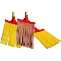 Метла пластиковая, плоская с черенком, (Зита, Харьков) 