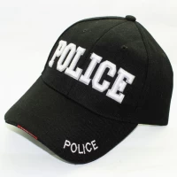 Бейсболка Police (черная)