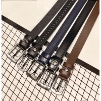 Детский кожаный ремень , ширина 2 см, разные цвета