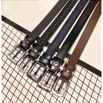 Детский кожаный ремень , ширина 2 см, разные цвета