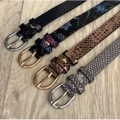 Ремень женский кожаный