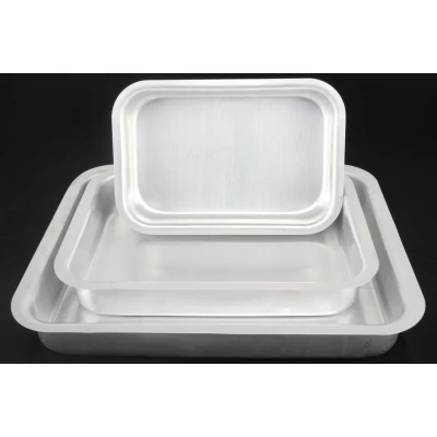 Набор прямоуг. противней (Алюминий) (3шт) A-PLUS 1151