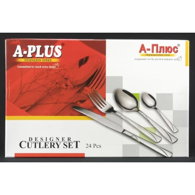 Столовый набор (24 предмета) A-PLUS 1414 Столовый набор (24 предмета) A-PLUS 1414