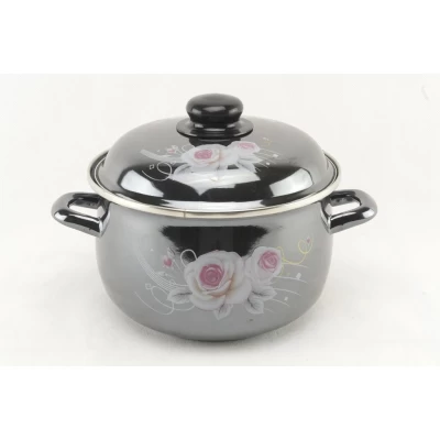 Эмалированная кастрюля 20 см A-PLUS 1346