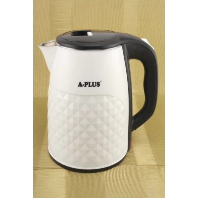 Электрочайник 2л дисковый,нержавейка A-PLUS 2140