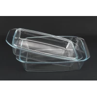 Прямоугольная кастрюля 3 л стекло A-PLUS 4006