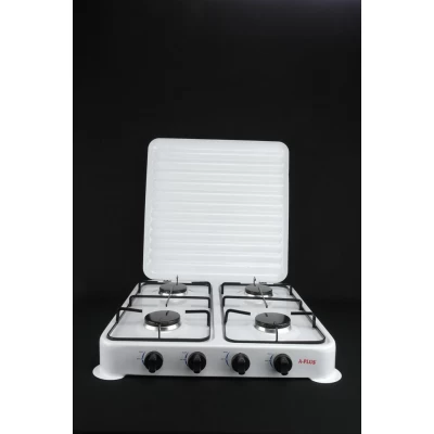 Газовая Плита Настольная 4 комфорки с крышкой A-PLUS 2108