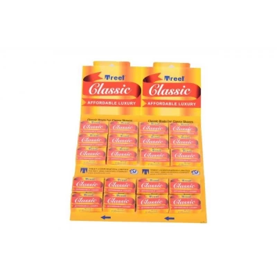 Набор лезвий TREET ( упаковка: 20х10 шт), Пакистан