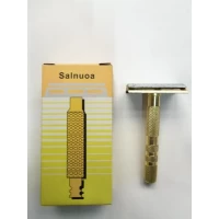 Станок для бритья ( алюминий, цвет золотой) SALNUOA, Китай 