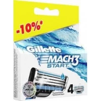  Картридж Gillette Mach 3 Start 4 шт. 