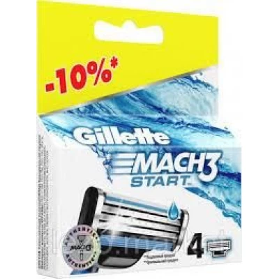 Картридж Gillette Mach 3 Start 4 шт.