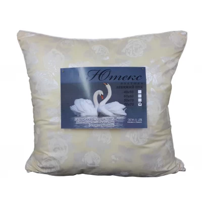 Подушка Лебяжий пух 70x70 Ютекс