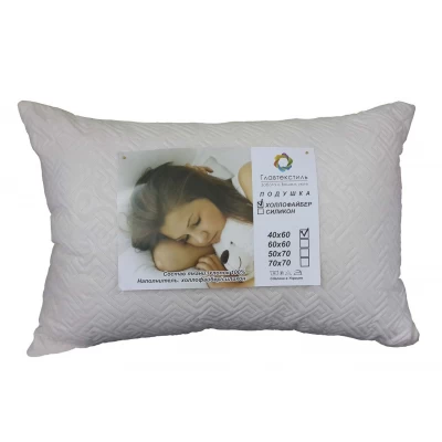 Подушка холлофайбер 40x60 Главтекстиль