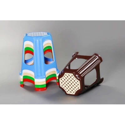 Табурет пластиковый большой (Горизонт)