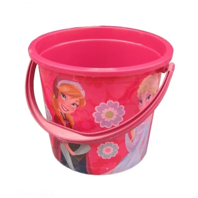 Ведро пищевое полипропиленовое 4,5 литра с фоторисунком (ПолимерАгро)