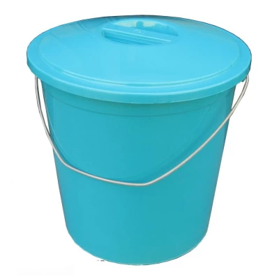 Ведро пищевое полипропиленовое 24 литра с крышкой (ПолимерАгро)