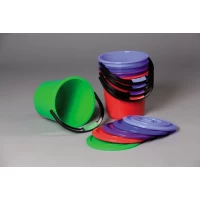 Ведро пищевое полипропиленовое 7 литров с крышкой (Горизонт)