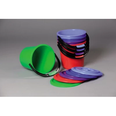 Ведро пищевое полипропиленовое 7 литров с крышкой (Горизонт)