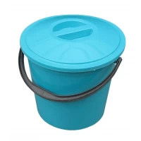 Ведро пищевое полипропиленовое 10 литров с крышкой (ПолимерАгро