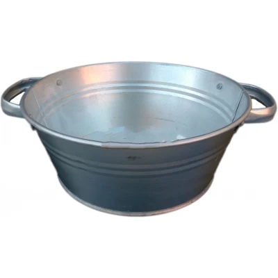 Таз 5 литров оцинкованный (Метид)