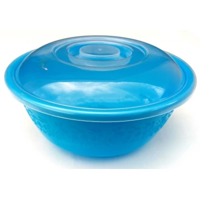 Миска полипропиленовая Ягодка 9 литров с крышкой (ПолимерАгро)