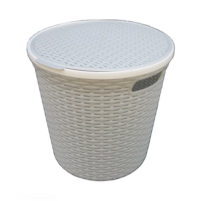 Корзина полипропиленовая 30 литров Ротанг (ПолимерАгро)