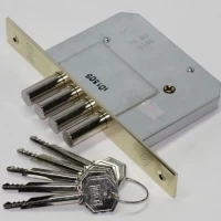 Дверной врезной замок Kale 189-4MF