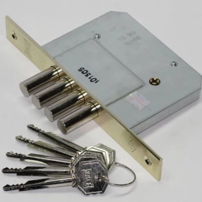 Дверной врезной замок Kale 189-4MF