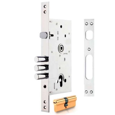 Дверной замок Barrera 252R Моноблок под цилиндр