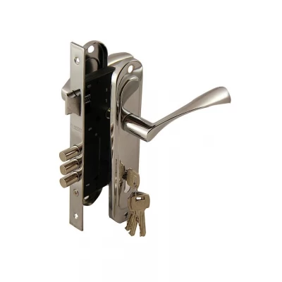 Дверной замок Апполо 1523 на деревянные двери, Цвета: Золото, Хром, Бронза