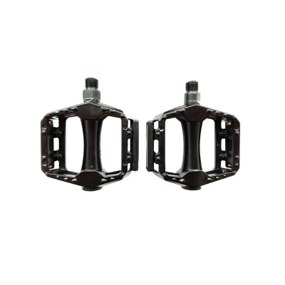 Педали алюминиевые горные Al-31 ( mix: black. white. silver)