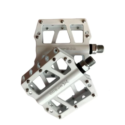 Педали алюминиевые горгые Al-507 ( mix: black. white. silver)