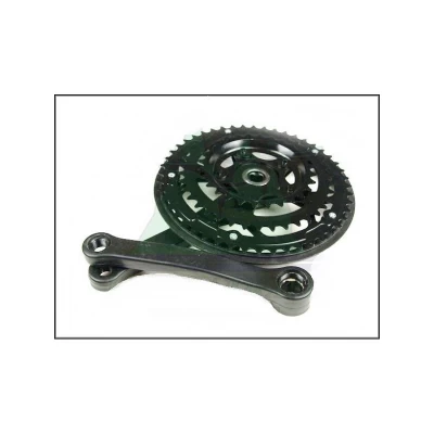 Шатун горный тройной 28/38/48 * 170мм черный