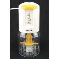 Кухонный электрический блендер двойной измельчитель A-PLUS EC-1546 300W для мяса овощей и фруктов чоппер