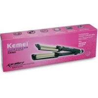 Тройная плойка Kemei Km-2022