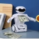 Игрушка детская Robot PIGGY BANK | Детская копилка сейф с кодовым замком