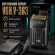 Портативная электробритва шейвер VGR V-363, Черный / Аккумуляторная машинка для бритья / Мужская бритва электрическая Портативная электробритва шейвер VGR V-363, Черный / Аккумуляторная машинка для бритья / Мужская бритва электрическая